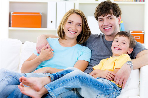 Happy Family with Bridgers HVAC & Welding